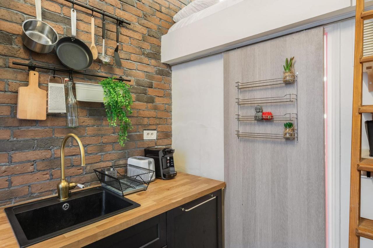 Charming Industrial-Style Studio Just Nearby Montmartre In Paris - Welkeys公寓 外观 照片